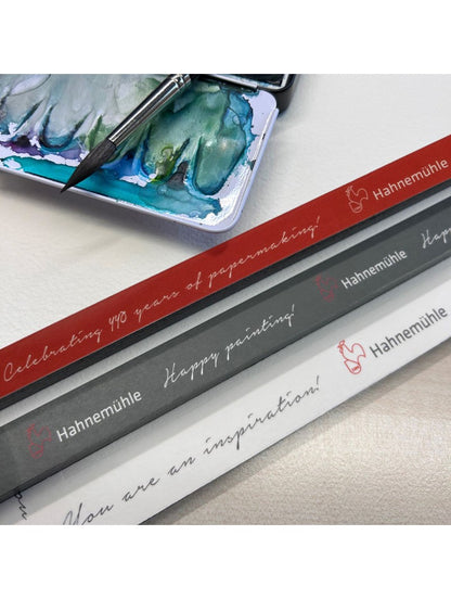 Cinta Adhesiva Masking Tape Hahnemühle Negra 0,6cm x 20mt