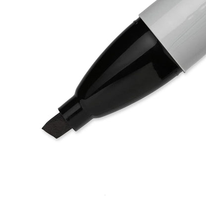 MARCADOR CHISEL TIP NEGRO PUNTA BISELADA SHARPIE