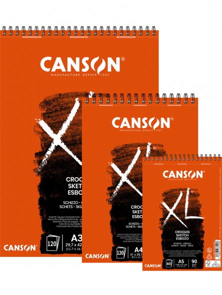 Croquera Dibujo Canson XL Croquis 90gr