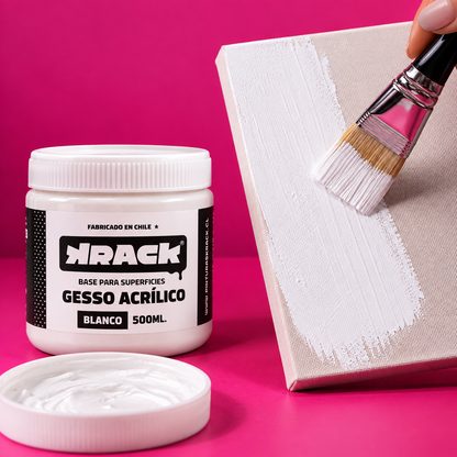 Gesso Blanco Krack 500ml – Imprimante Universal para Todo Tipo de Superficies