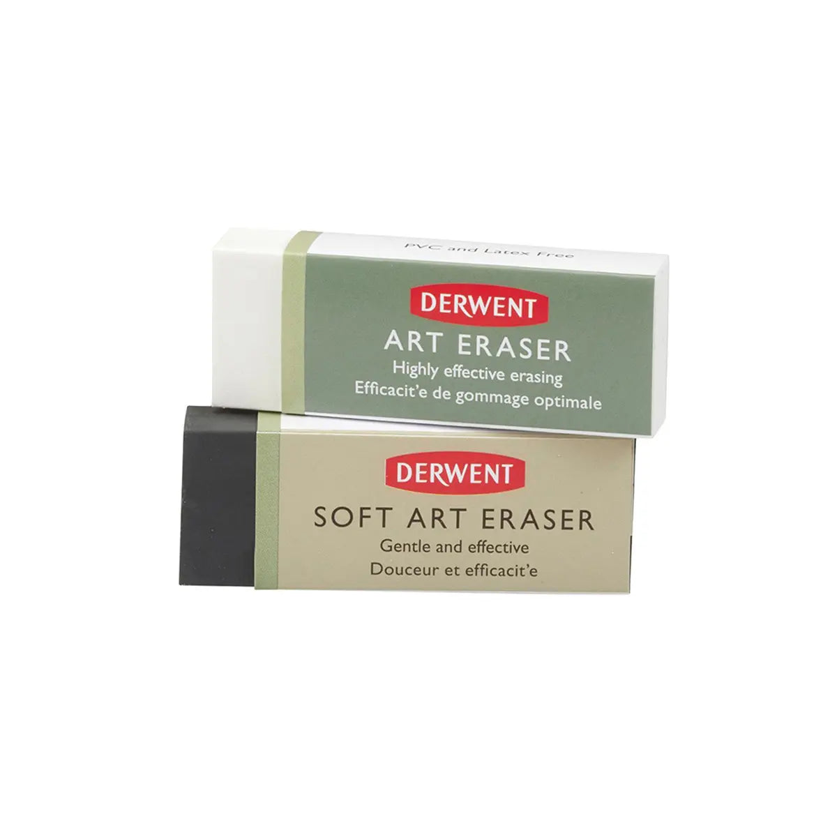 Goma de Borrar Derwent Pack 2