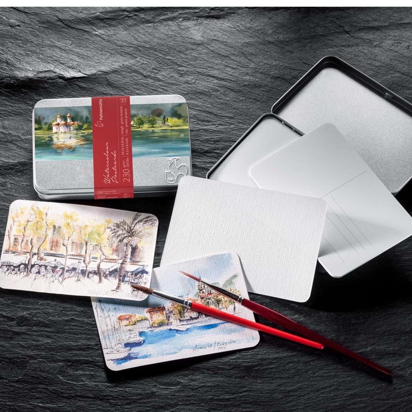 Tarjetas Postales de Acuarela Hahnemuhle 230gr 10.5x14.8cm 30 Hojas