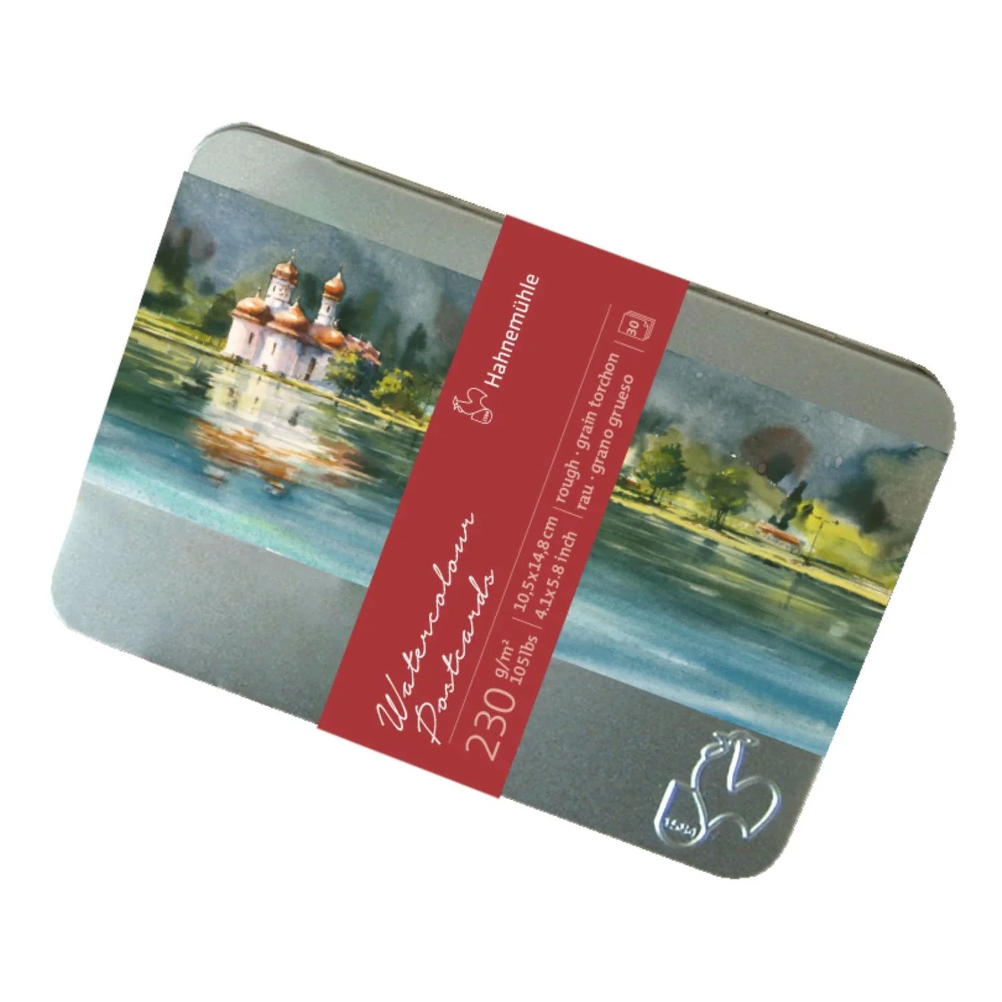Tarjetas Postales de Acuarela Hahnemuhle 230gr 10.5x14.8cm 30 Hojas