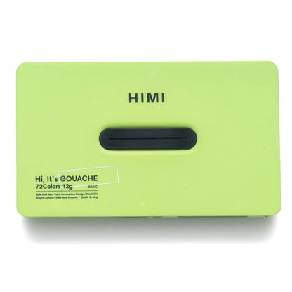 HIMI SET GOUACHE 72 COLORES TWIN CUP 12G VERDE MANZANA