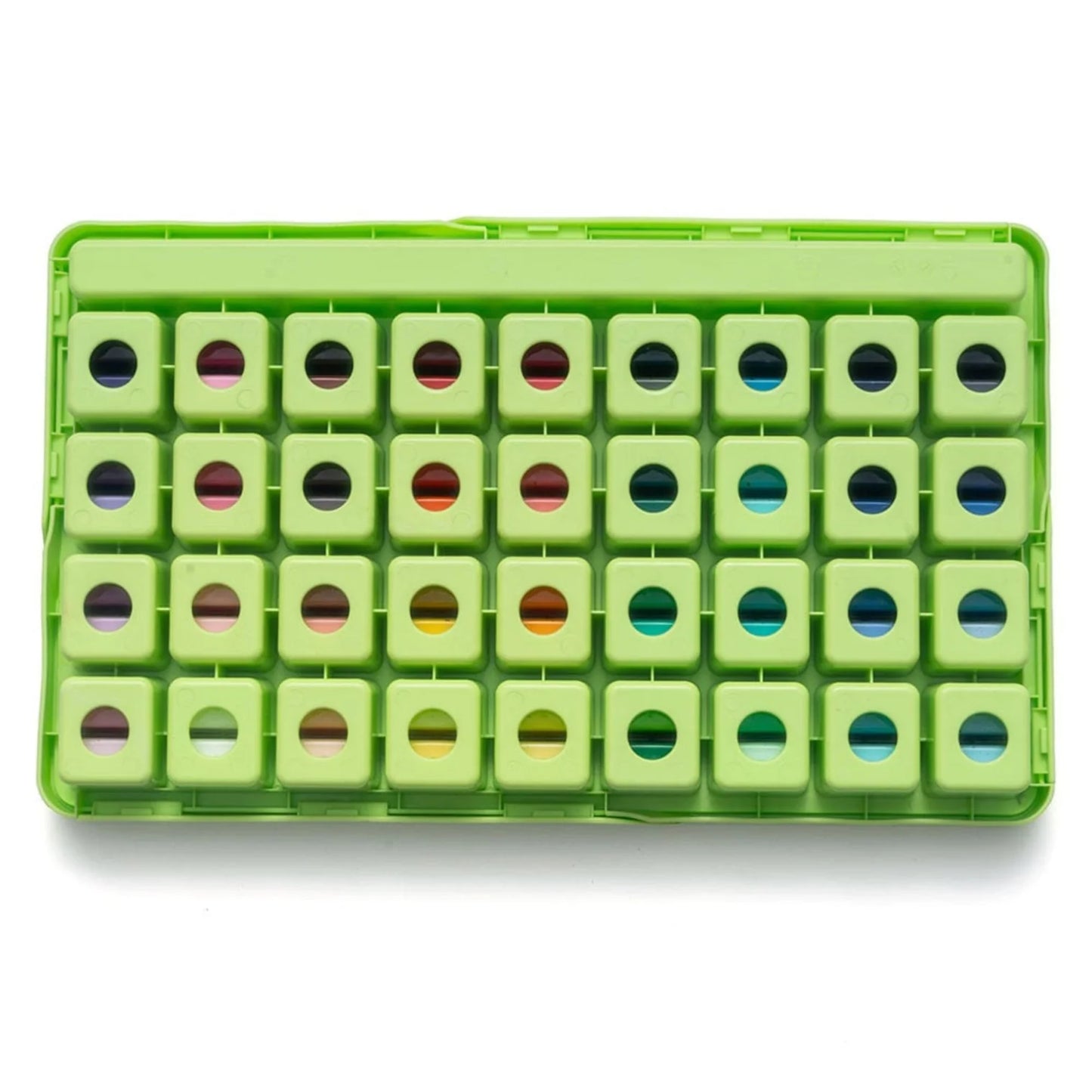 HIMI SET GOUACHE 72 COLORES TWIN CUP 12G VERDE MANZANA