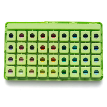 HIMI SET GOUACHE 72 COLORES TWIN CUP 12G VERDE MANZANA
