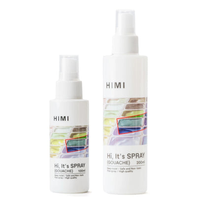 Spray antihongos e hidratante para Pintura Gouache 100ml HIMI