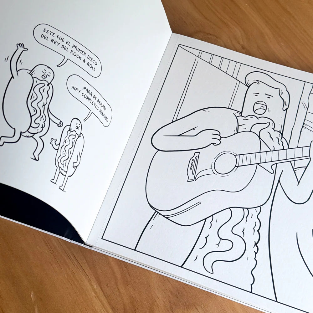 Libro para colorear"El libro de música más completo" por Ingesman