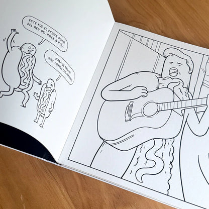 Libro para colorear"El libro de música más completo" por Ingesman