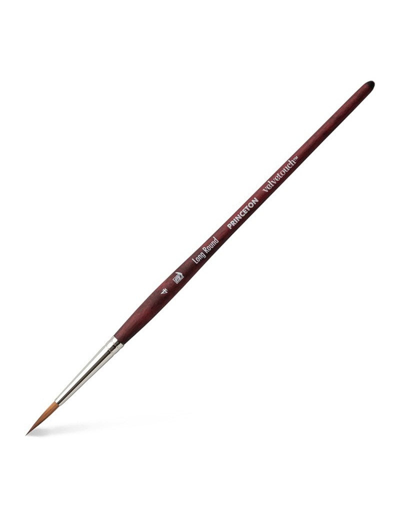 Pincel Técnica Mixta Princeton Velvetouch variantes- Redondo Largo