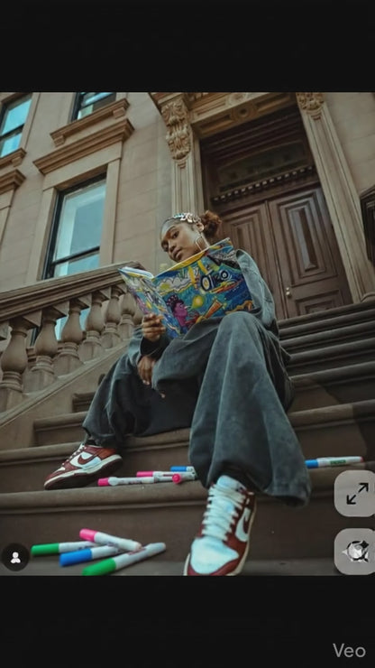 Libro para colorear "Otro Mundo" por Strangetierra