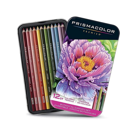 Prismacolor Premier - Set 12 Lápices de Colores Jardín Botánico