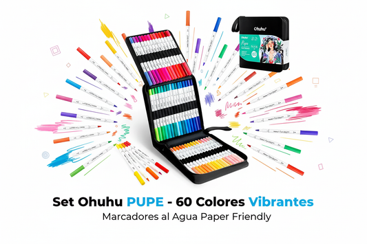 Promoción Set Ohuhu Pupe 60 Colores