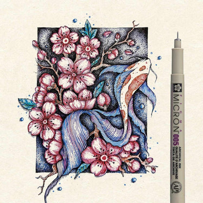 Sakura Pigma Micron - Set 6 Tiralíneas Color Sketch Set 005