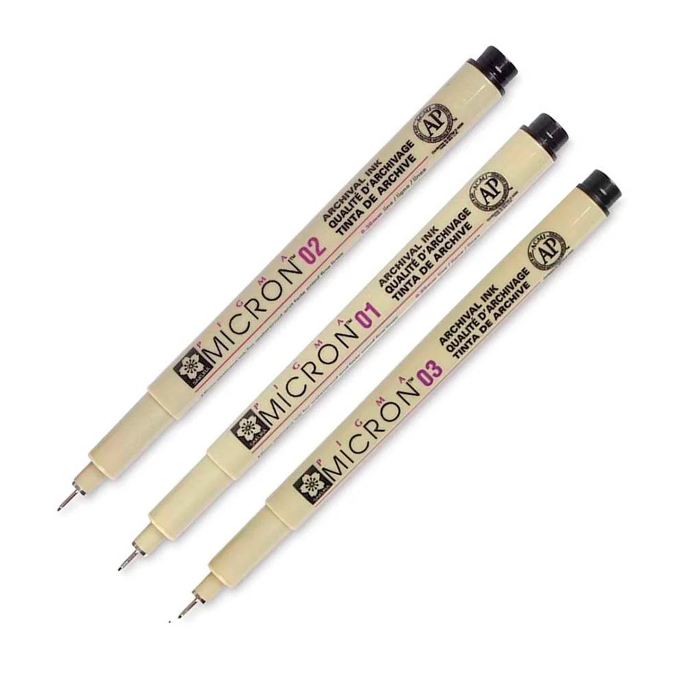 Sakura Pigma Micron - Tiralíneas Negro 03