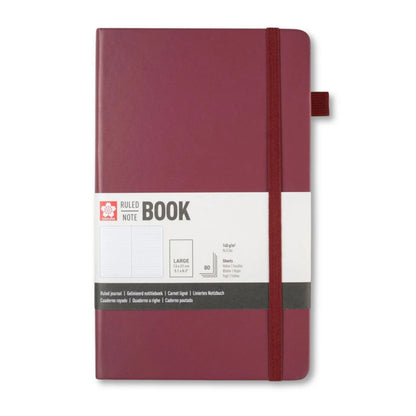 Sakura Ruled Note Book - Libreta Con Líneas 13x21