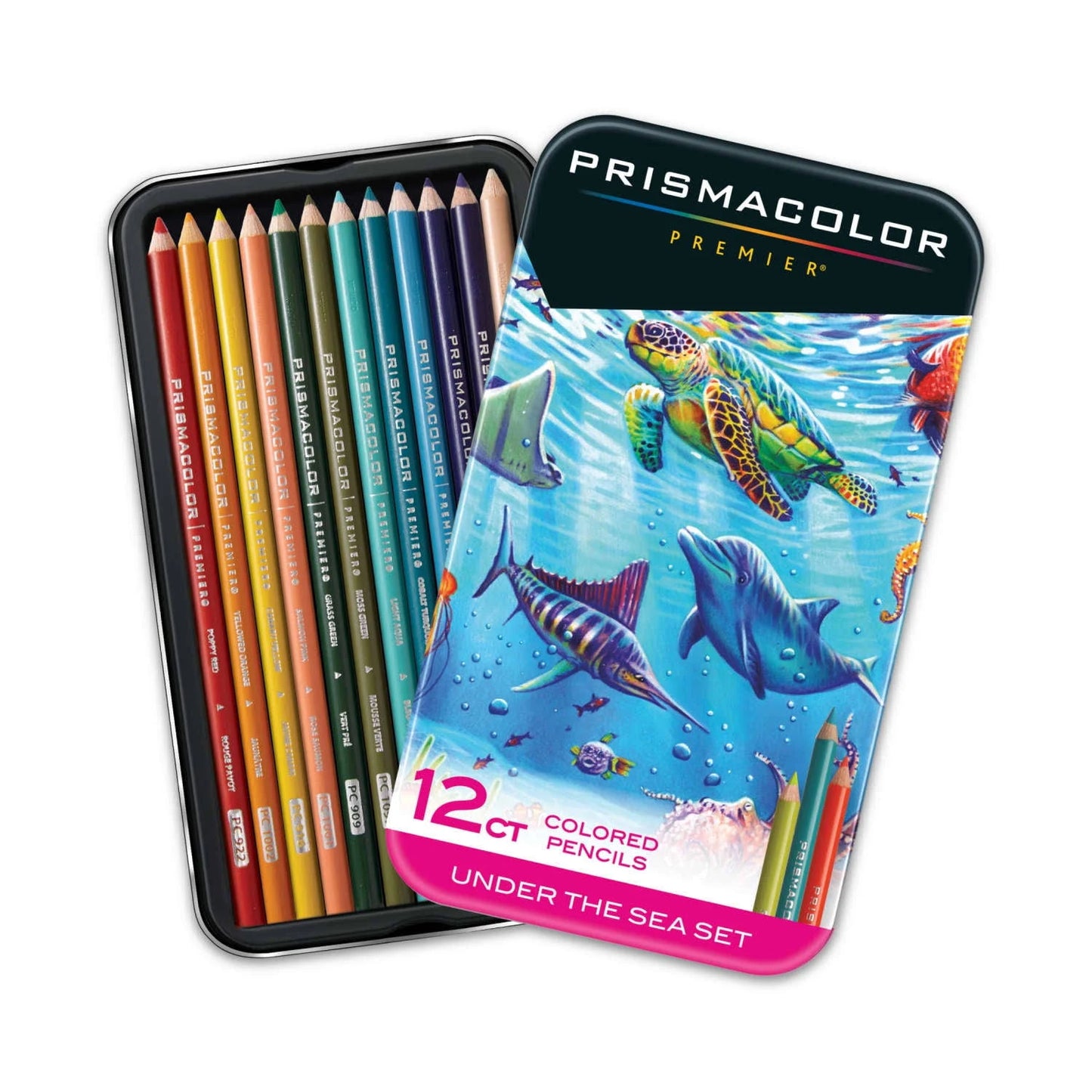 Lápices Prismacolor Premier "Under the Sea" - Set de 12 Colores Profesionales