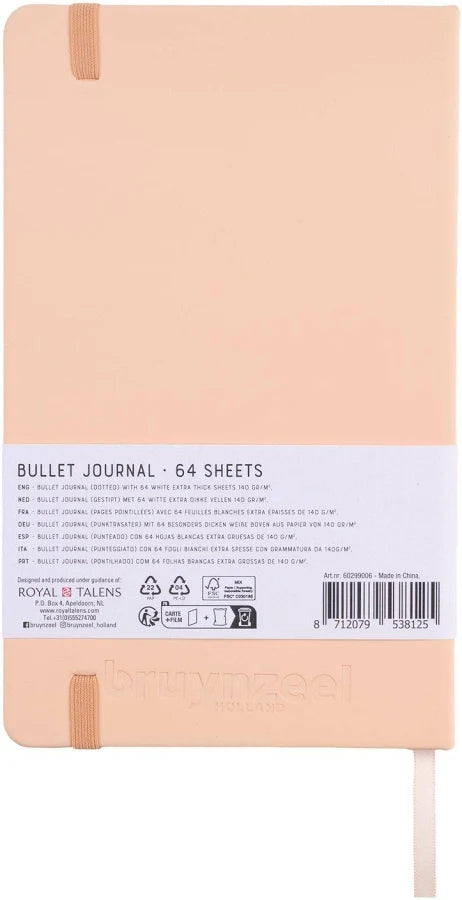 Bullet Journal Bruynzeel 13x21cm 140gr. 64 hojas