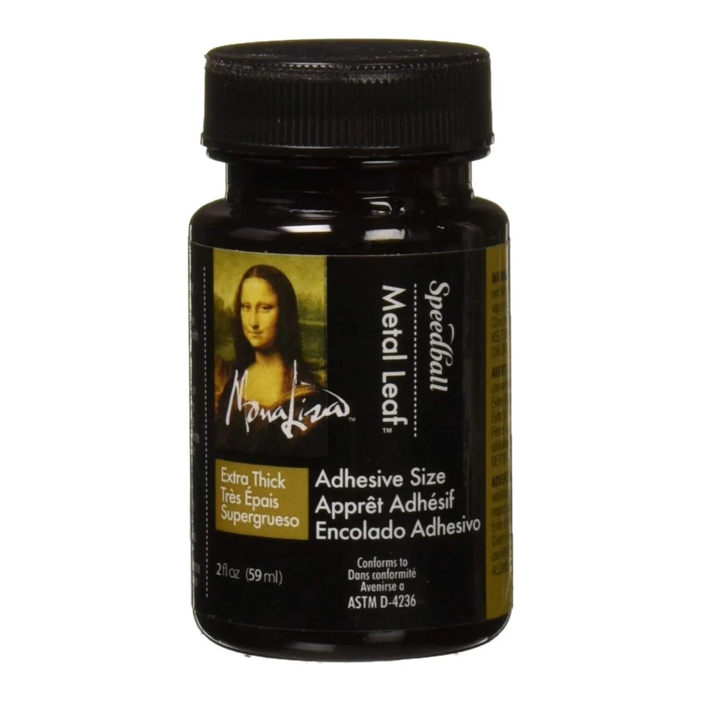 Speedball Mona Lisa - Encolado Adhesivo Metal Leaf, 59 ml