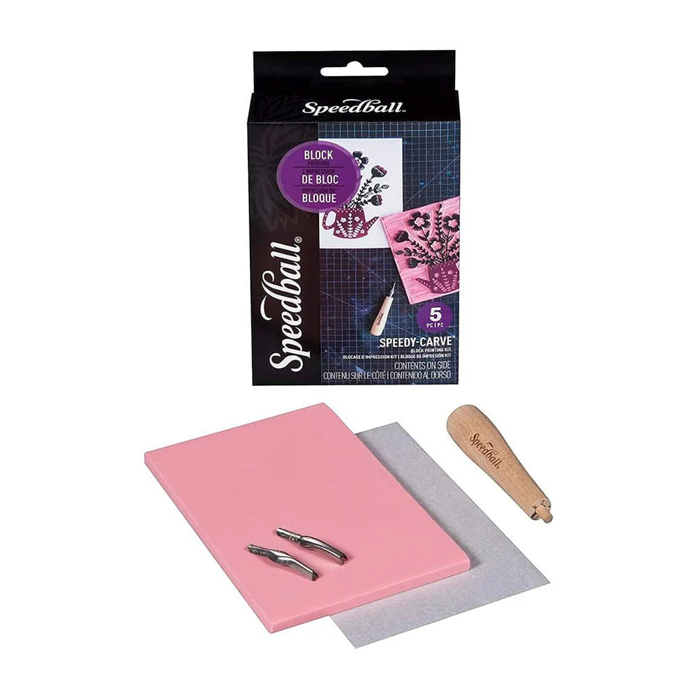 Kit de impresión Linóleo Speedball Básico