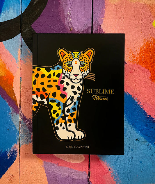 Libro para colorear "Sublime" por Petruzzi