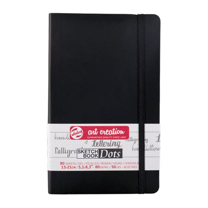 Libreta Con Puntos Negra Art Creation