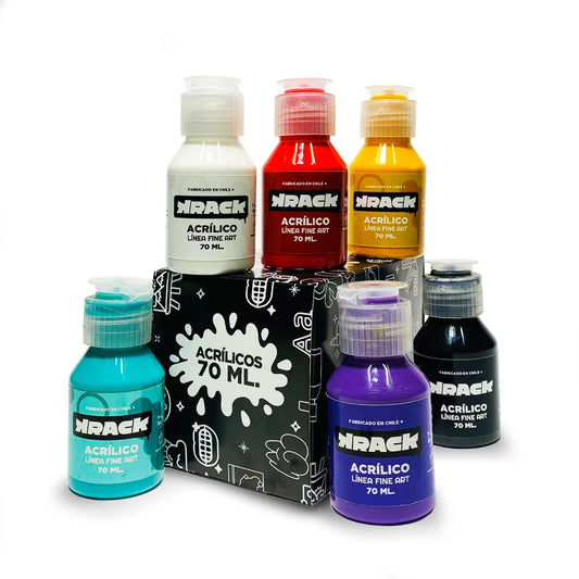 Acrilico Krack- linea fine art- 70ml. variedades