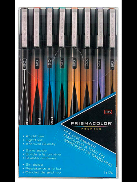Pack 8 Tiralineas 0.5 Prismacolor