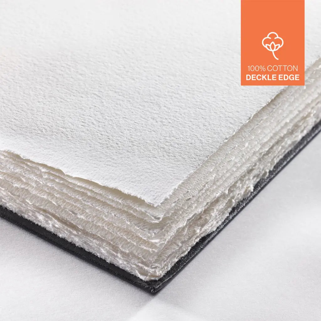 Libreta Acuarela Hahnemühle Bordes Irregulares 100% Algodón 250gr 30 Hojas